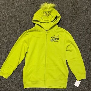 Dr. Seuss Grinch Kids Hoodie - Bright Green